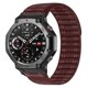 thumbnail image 2 of For Huami Amazfit T-Rex 3 Nylon Watch Band with PC Connector Adjustable Wristband - Grey, 2 of 5