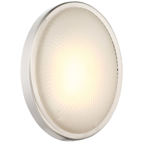 George Kovacs Radiun 8" High Brushed Aluminum LED Outdoor Wall Light