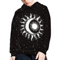 thumbnail image 3 of DISNIMO Galaxy Sun Moon Pullover Hoodie Sweatshirt Girls 11-13 Fall Clothes Hoodies Teen Girl Hoodies for School Hoodie for Boys Hooded Sweatshirts for Youth Girls Children Hoodies Girls Sportswear, 3 of 7