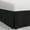 Black, variant on Bed Maker's Wrap-Around Hassle Free, Never Lift Your Mattress Tailored Bed Skirt, White, King