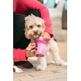 thumbnail image 4 of Dexas MudBuster Portable Dog Paw Washer and Cleaner, Petite, Fuchsia, 4 of 5