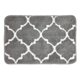 thumbnail image 5 of Alfombra de baño antideslizante gris (50x80 cm), alfombra absorbente de microfibra, alfombra de baño lavable a máquina, 5 of 5
