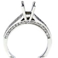 thumbnail image 3 of Pompeii 14K 5/8ct Diamond Engagement Semi Mount Setting Ring (G/H,I1), 3 of 3