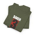 thumbnail image 3 of baker 3 video three skateboards Vintage Logo  Classic Skate TShirt Print - Military Green / 2XL, 3 of 5