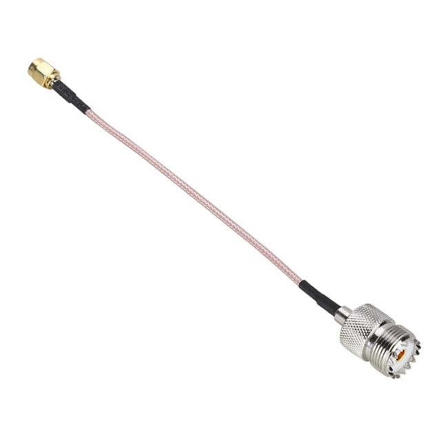 Adaptador SMA macho a UHF hembra resistencia a altas temperaturas Convertidor SMA macho a UHF hembra Larga vida útil para aplicaciones de RF