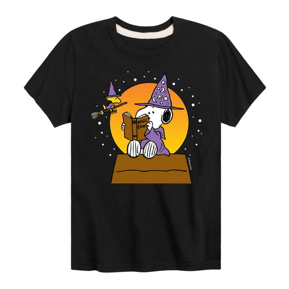 Peanuts - Sorcerer Woodstock - Toddler And Youth Short Sleeve Graphic T-Shirt
