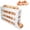 Color 100, variant on 4 Tiers Egg Holder for Fridge, 2024 New Automatic Scrolling Egg Rack Holder 4 Tier Tilted Egg Storage Rack, Large Capacity Eggs Organizer Storage 30 Egg for Fridge, Kitchen (Transparent)