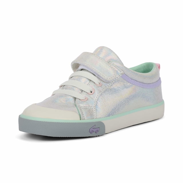 Zapatillas See Kai Run Kristin Silver Metallic Little Kid 12.5