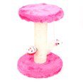 thumbnail image 4 of Small Pet Climbing Board Scratcher Cat House Hemp Rope Post Training Tool(Rose Red), 4 of 15