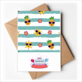 thumbnail image 1 of PineFruit Sun Glass Flower River Happy Birthday Greeting Cards Envelopes Blank, 1 of 3