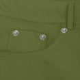 thumbnail image 5 of YOTMKGDO Work Pants for Men, Dress Pants Men, Mens Casual Solid Color Pocket Suit Pant Bell Bottoms Casual Pants, Army Green XL, 5 of 5