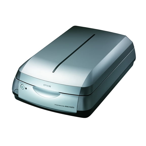 Restored Epson Perfection 4990 Photo Scanner, 4800 DPI Flatbed, Film & Slide Scanning, USB (Refurbished)