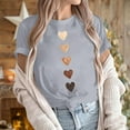 thumbnail image 4 of Gradient Heart Printed Shirts for Women Valentines Crewneck Tunic Tops Lightweight Casual Tees Cute Graphic Shirt Holiday Outfits Fashion Trendy Tunics Cute Funny Gifts for Wife, 4 of 7
