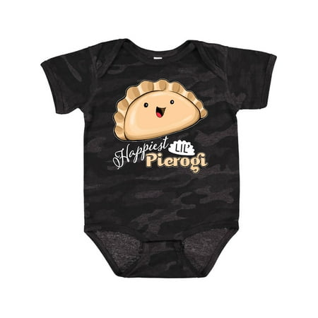

Inktastic Happiest Lil Pierogi Gift Baby Boy or Baby Girl Bodysuit