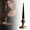 Witch Hat, variant on Halloween Witch Hat Taper Candles 8Inch Dripless Unscented Dinner Gothic Decoration Black