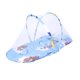 thumbnail image 3 of Bebé Plegable Cuna Tienda Cama Mosquitera Cojín Almohada Colchón Almohada Azul Macarena Mosquitera, 3 of 8