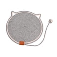 thumbnail image 4 of Alfombrilla rascadora para gatos de interior con pelota de juguete, almohadilla redonda para rascar, Protector de muebles para sofá, sofás de pared, Color de la ondulación del agua, 4 of 9