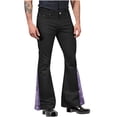 thumbnail image 7 of BSDJILFG Chinos Pants Men Slim Fit Business Casual Dress Pants Flare Bootcut Full Length Trouser for Nightclub, 7 of 7