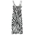 thumbnail image 5 of Animal Print Patterns Fine Art Sleeveless Dress Summer Dress Woman 2025, 5 of 7