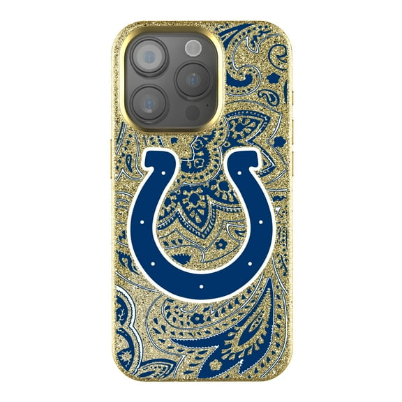 Keyscaper Indianapolis Colts Paisley Bling iPhone Case