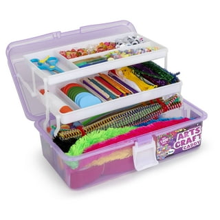 Art Supply Case, Craft Art Activity Case, Small Toy Box, Art Supply Box,  Kids School Supply Box, Kids Art Box, Girls Art Box, Kids Craft Box 