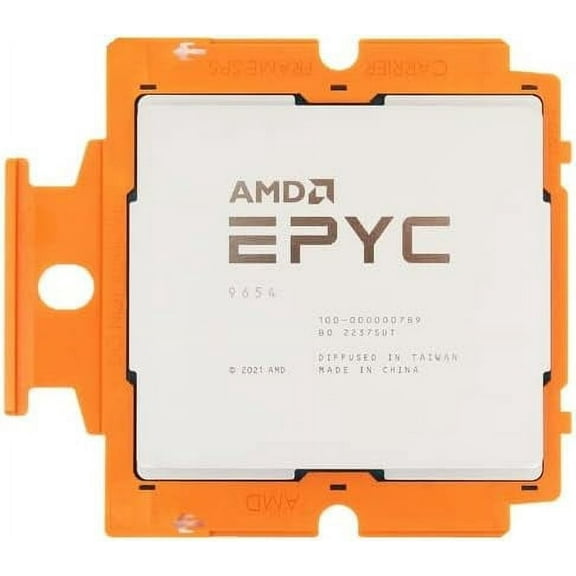 AMD Epyc 9654 Processor 96 Core 2.4GHz 384MB L3 Cache TDP 360W SP5 Socket (4th gen, Genoa) (100-000000789) (OEM Tray Processor)