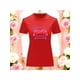 thumbnail image 2 of Playera Blusa Mujer De Feliz Día Mamá Eres Mi Mayor Bendición Regalo Día de las Madres Moda Casual Color Rojo Talla Chica Marca Emil SaEs, 2 of 4