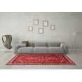 thumbnail image 3 of Ahgly Company Indoor Rectangle Medallion Red Traditional Area Rugs, 8' x 10', 3 of 4