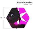 thumbnail image 2 of Lsque Five Nights At Freddy'S Pattern 4" Drink Coasters Set of 4, PVC Leather Absorbent Coasters, Table Coaster Set Decorative Coffee Cup Coasters Housewarming Gift, 2 of 7