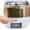 Small, variant on Rotating grain storage container,rice dispenser,6-compartment rice container, 360? rotating  dispenser -Click Output rice Storage Round Grain Dispenser Kitchen for Grains, Beans, Rice.