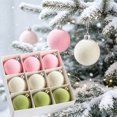 thumbnail image 5 of LEFXSMR Christmas Balls, 9pcs 2.36" Velvet Solid Christmas Ornaments Set, Hanging Christmas Decorations for Xmas Tree Mantel Porch Home Decor, 5 of 5