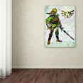 thumbnail image 3 of Trademark Fine Art 'Zelda 4' Canvas Art by Artpoptart, 3 of 3