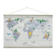 Animal World Map by Drew Barrymore Flower Kids