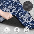 thumbnail image 3 of Fuzoiu Dragon Print Carpet Floor Mats for Car,Car Foot Mat Set,Universal Fit 4 Piece Mat Pad Set,Fits Most Cars Trucks Vans Sedans SUV Auto Carpet Mat Se, 3 of 7