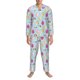 thumbnail image 3 of Balery Happy Easter Pijama para Hombre de Dos Piezas con Manga Larga, Conjunto de Dormir y Descanso Suave con Bolsillos-Medium, 3 of 7