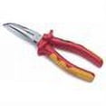 thumbnail image 2 of 1000 Volt Ergonomic Cushion Grip Safety Pliers - Bent Long Nose Pliers 8", 2 of 2