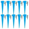 thumbnail image 2 of Gustave 20Pcs Self Watering Planter Insert, Plant Self Watering Spikes Auto Drippers Irrigation Devices with Slow Release Control Valve Switch "Blue", 2 of 9