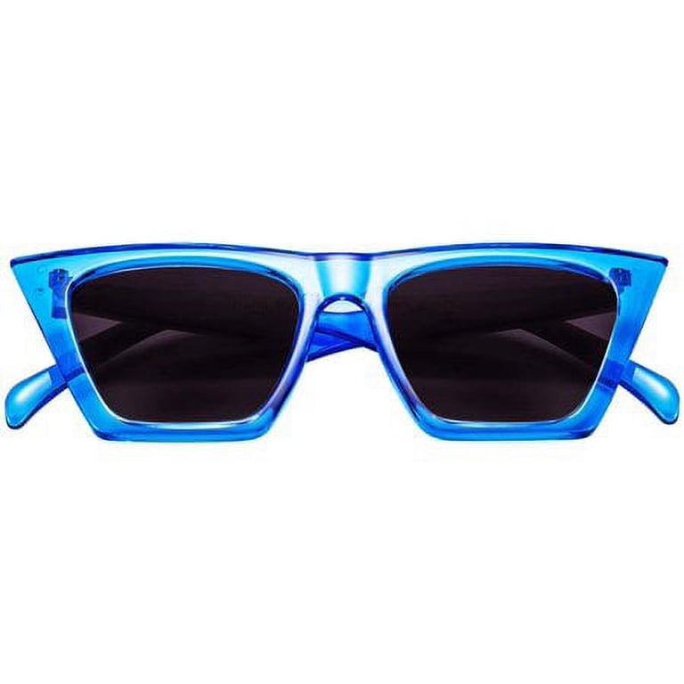 FEISEDY Vintage Square Cat Eye Sunglasses Women Trendy  display picture 2