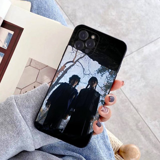 Addams-Funda trasera para iPhone 6, 7, 8 Plus, 11, 12, 13, 14 Pro, SE, 2020, MAX, Mini, X, XS, XR qiuyongming unisex