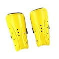 thumbnail image 4 of DYNWAVECA Soccer Shin Guards Calf Protective Gear Comfortable for All Ages Shinguards Football Game Calf Guards Leg Protector Yellow, 4 of 9