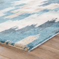 thumbnail image 5 of jaipur rugs blue collection abstract chevron indoor area rug, 5 of 6