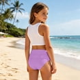 thumbnail image 4 of Shachafan Girls Bathing For Girls Split Bikini Swimwear With Swim Shorts For Girls Sun Piece Alternative Kid Swimsuits, 4 of 6
