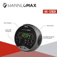 thumbnail image 4 of Radio despertador HANNLOMAX HX-129CR con cargador USB Bluetooth, 4 of 5
