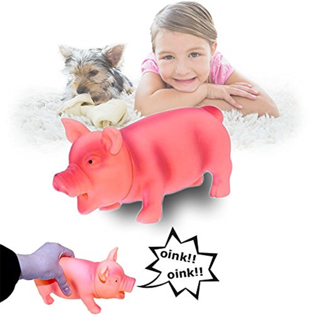 Dazzling Toys Screaming Pig Funny Squeeze Toy