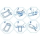 thumbnail image 5 of Sonducket Funda impermeable para teléfono, fundas subacuáticas seguras universales para deportes acuáticos, bolsa seca para teléfono móvil, Type7 NO7, 5 of 6