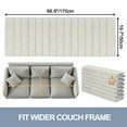 thumbnail image 5 of homfort Couch Cushion Support Board - 20 Inch x 67 Inch Sofa Sag Fixer, Under-Couch Replacement Padding for Sagging Seat Cushions, Heavy-Duty Support Panel for Sofa Rejuvenation, 5 of 13