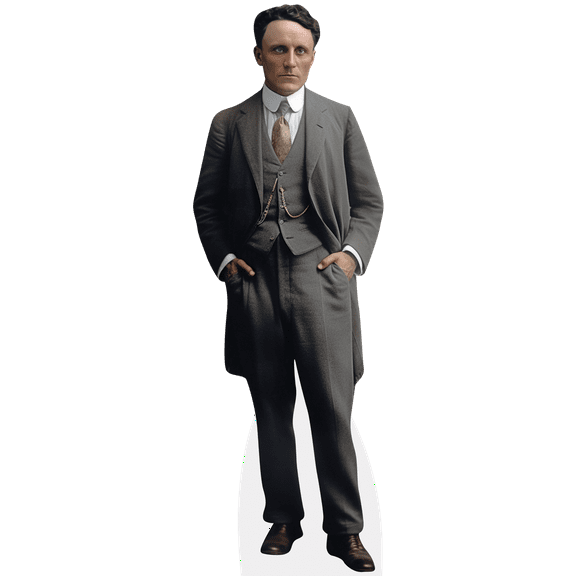 Harry Houdini (Suit) Lifesize Cardboard Cutout Standee