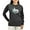 Charcoal, variant on CafePress - Shark Birthday Long Sleeve T Shirt - Women's Long Sleeve Graphic Tee Casual Fit