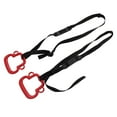 thumbnail image 1 of Anneau de Gymnastique, Anneau Portable Multifonction en Forme de Singe 2 Pcs Installation Facile avec Sangles Réglables pour Barres Rouge, Bleu, Noir, 1 of 8