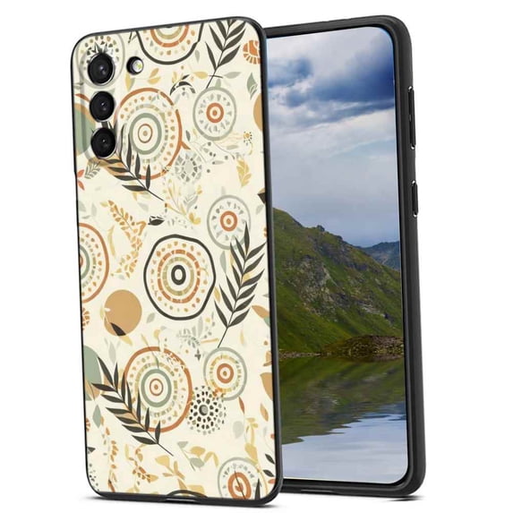 Abstract-boho-10 Phone Case, Degined for Samsung Galaxy S23 Case Men Women, Flexible Silicone Shockproof Case for Samsung Galaxy S23